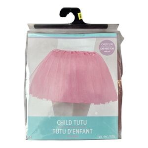 Light Pink Kids Tutu S/M Cute Puffy Tulle Skirt for Ballet or Dress Up NEW